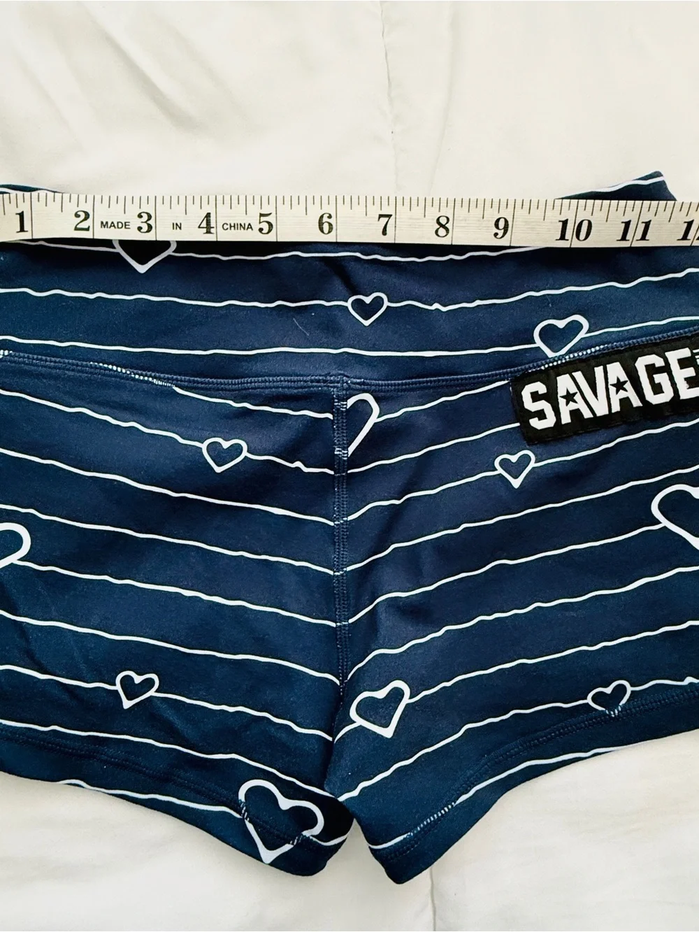 Savage Barbell stretchy navy